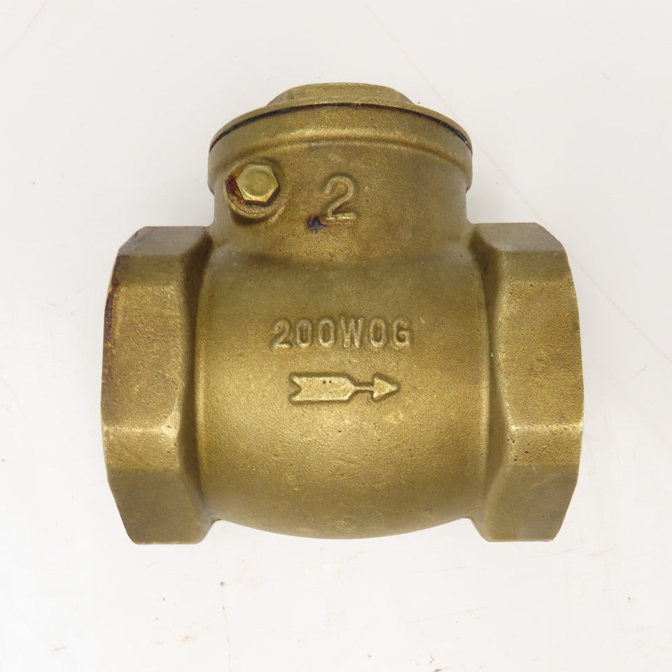 2" Brass Swing Check Valve 200WOG