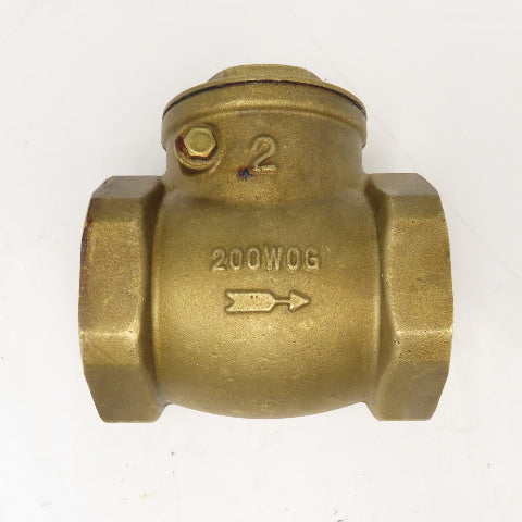2" Brass Swing Check Valve 200WOG