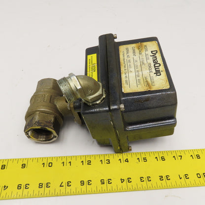 DynaQuip AE104 1" Ball Valve 115VAC Mechanical Actuator