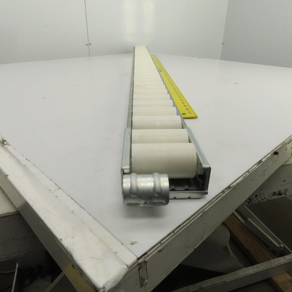 Yazaki EF-2067CB Gravity Flow Creform Placon Conveyor Section 67"OAL x 3-3/4" W
