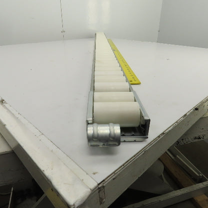 Yazaki EF-2067CB Gravity Flow Creform Placon Conveyor Section 67"OAL x 3-3/4" W