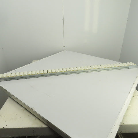 Yazaki EF-2067CB Gravity Flow Creform Placon Conveyor Section 67"OAL x 3-3/4" W