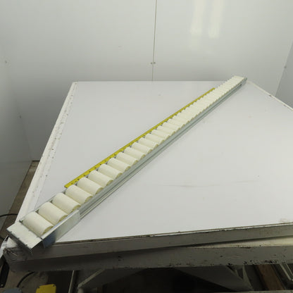 Yazaki EF-2067CB Gravity Flow Creform Placon Conveyor Section 67"OAL x 3-3/4" W