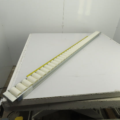 Yazaki EF-2067CB Gravity Flow Creform Placon Conveyor Section 67"OAL x 3-3/4" W