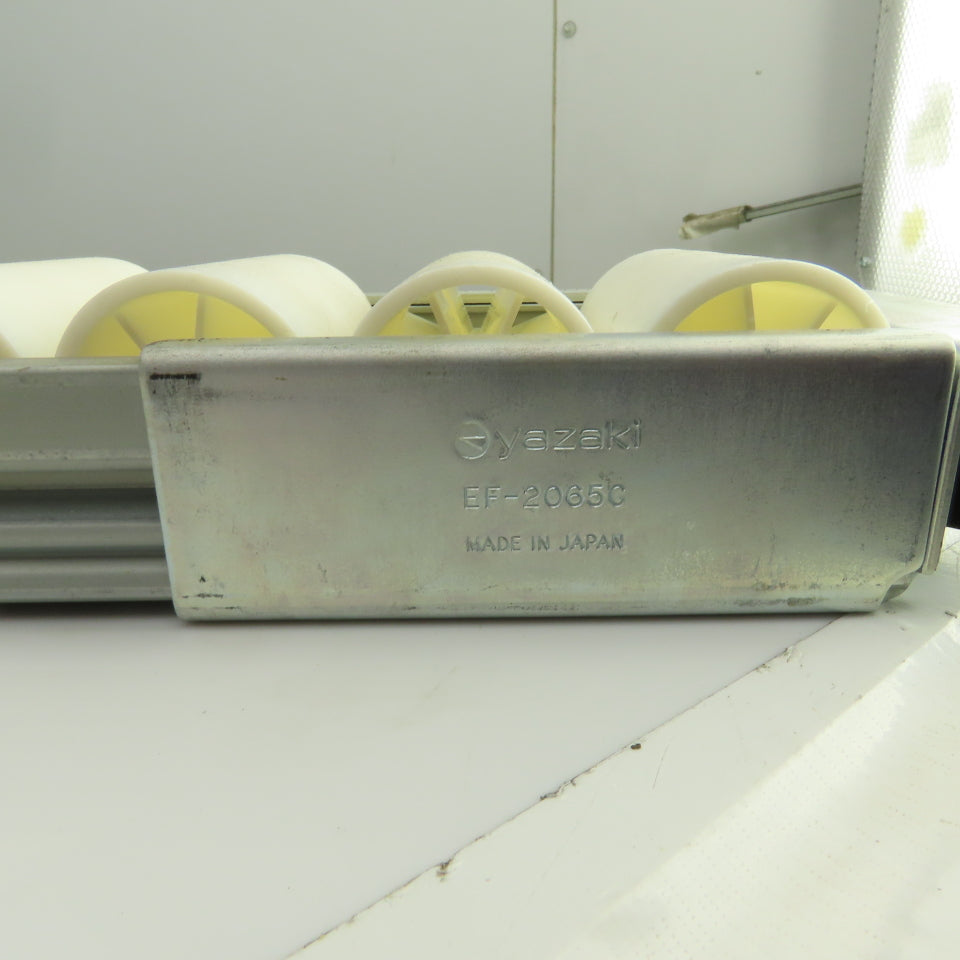 Yazaki EF-2067CB Gravity Flow Creform Placon Conveyor Section 67"OAL x 3-3/4" W