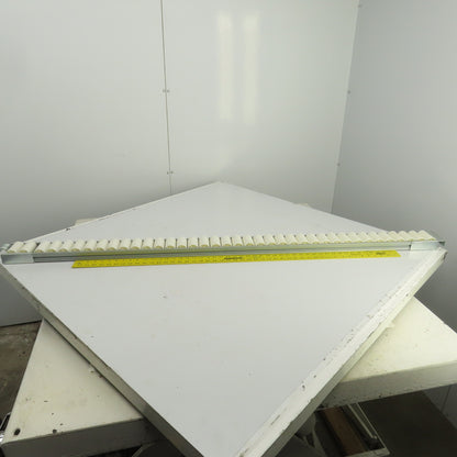 Yazaki EF-2067CB Gravity Flow Creform Placon Conveyor Section 67"OAL x 3-3/4" W