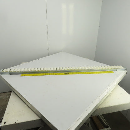 Yazaki EF-2067CB Gravity Flow Creform Placon Conveyor Section 67"OAL x 3-3/4" W