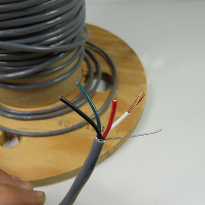 Coleman CMR/CL3R/FPLR 18/4 Shielded Multiconductor Alarm Cable 80'