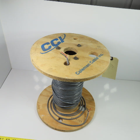 Coleman CMR/CL3R/FPLR 18/4 Shielded Multiconductor Alarm Cable 80'