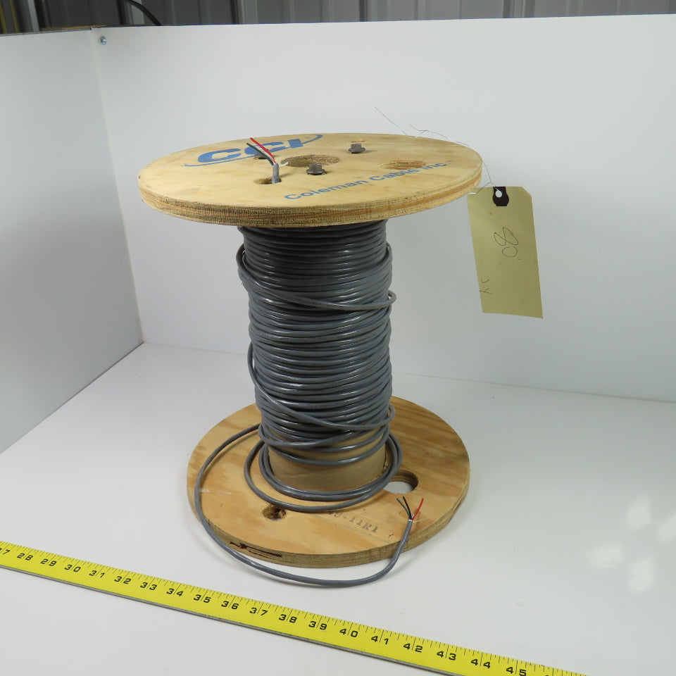 Coleman CMR/CL3R/FPLR 18/4 Shielded Multiconductor Alarm Cable 80'