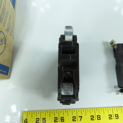 Square D QOB120 Type QOB 20A Plug-On Circuit Breaker 120V Single Pole Lot of 6