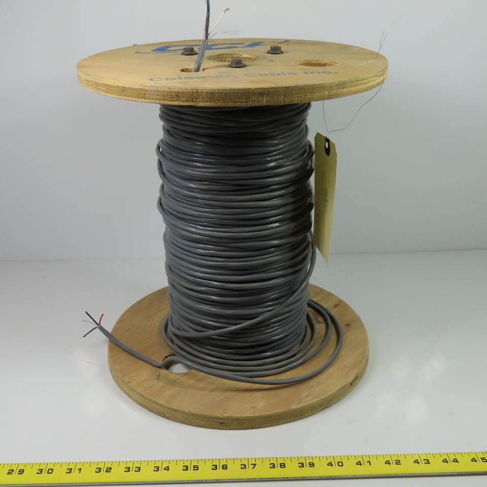 Coleman CMR/CL3R/FPLR 18/4 Shielded Multiconductor Alarm Cable 280'