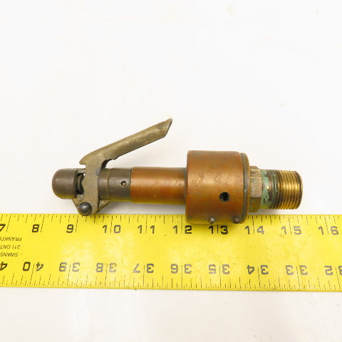 Knunkle 3/4" Brass Pressure Relief Valve 135 PSI
