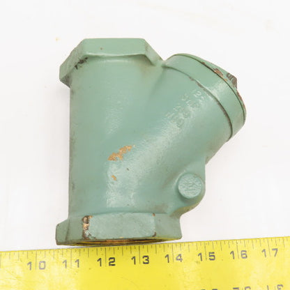 Nibco 2" Bronze Y FNPT x FNPT Y Fitting W/ Cleanout