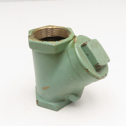 Nibco 2" Bronze Y FNPT x FNPT Y Fitting W/ Cleanout