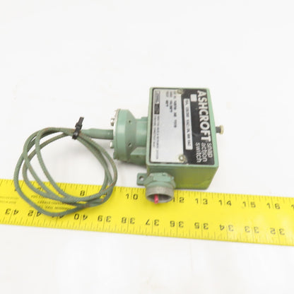 Ashcroft T428T05 15A 125/250V 150-260°F Snap Action Temperature Switch No Probe