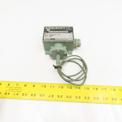Ashcroft T428T05 15A 125/250V 150-260°F Snap Action Temperature Switch No Probe