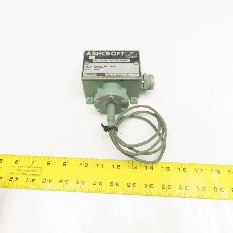 Ashcroft T428T05 15A 125/250V 150-260°F Snap Action Temperature Switch No Probe