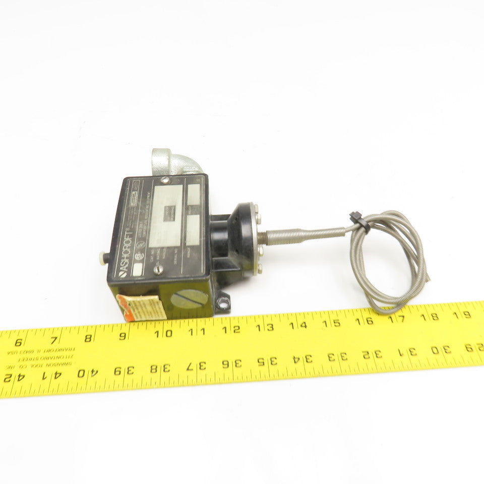 Ashcroft T428T05 15A 125/250V 150-260°F Snap Action Temperature Switch No Probe