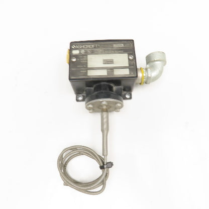 Ashcroft T428T05 15A 125/250V 150-260°F Snap Action Temperature Switch No Probe