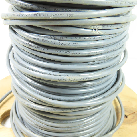 Coleman CMR/CL3R/FPLR 18/4 Shielded Multiconductor Alarm Cable 150'