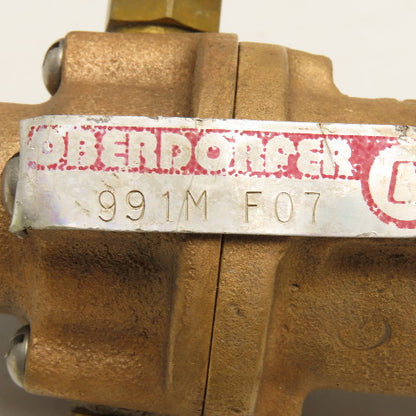 Oberdorfer 991M-F07 Close Coupled Bronze Gear Pump 1725RPM 1GPM 1/4" NPT