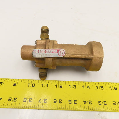 Oberdorfer 991M-F07 Close Coupled Bronze Gear Pump 1725RPM 1GPM 1/4" NPT