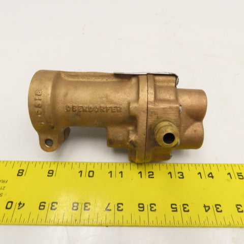 Oberdorfer 991M-F07 Close Coupled Bronze Gear Pump 1725RPM 1GPM 1/4" NPT