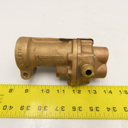 Oberdorfer 991M-F07 Close Coupled Bronze Gear Pump 1725RPM 1GPM 1/4" NPT