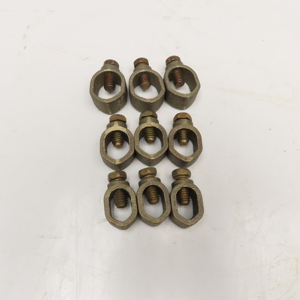 R11 R22 R30 Mixed Lot Of Grounding Rebar Rod Clamps 3 Each Of Size Lot Of 9