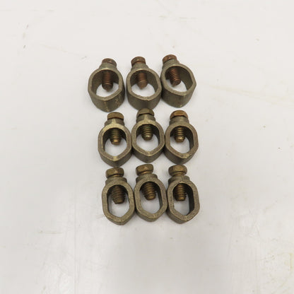 R11 R22 R30 Mixed Lot Of Grounding Rebar Rod Clamps 3 Each Of Size Lot Of 9