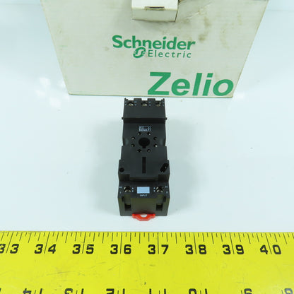 Schneider RUZSC2M Zelio 12A Relay Socket 250V 2.5kV Rail Mount Box Of 10