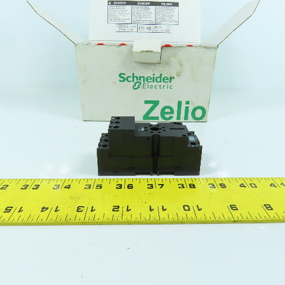Schneider RUZSC2M Zelio 12A Relay Socket 250V 2.5kV Rail Mount Box Of 10