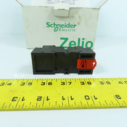 Schneider RUZSC2M Zelio 12A Relay Socket 250V 2.5kV Rail Mount Box Of 10