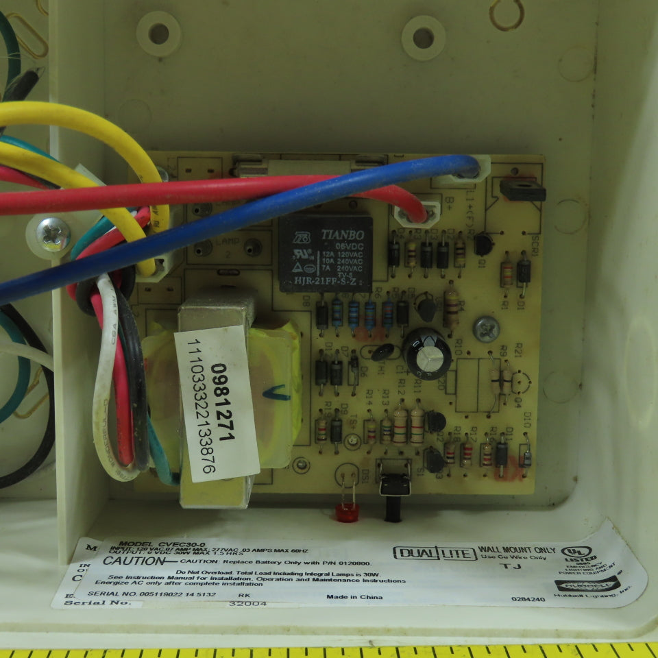 Dual-Lite CVEC30-0 Emergency Lighting 120VAC Circuit Board Only