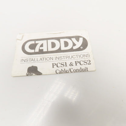Erico PCS2 Caddy 1/2" & 3/4" EMT Conduit To Drop Wire Clip Lot Of 75