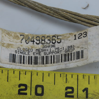 1-3/4 to 1.99" Cable Diameter Single Loop Support Grip
