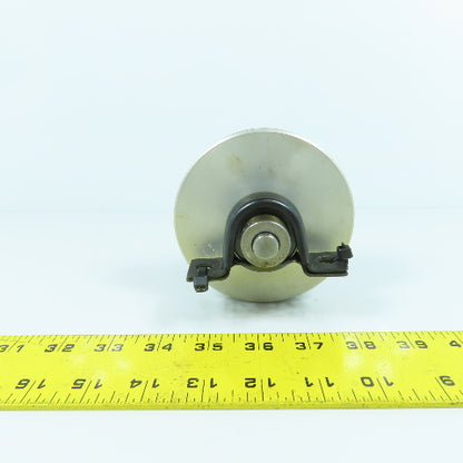 Double Groove Single Sheave Wire Rope Pulley Cable Guide 4-1/4" OD From LK-G80c