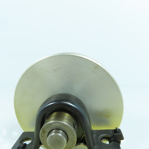 Double Groove Single Sheave Wire Rope Pulley Cable Guide 4-1/4" OD From LK-G80c