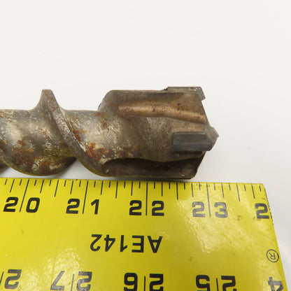 1-1/2" Rotary Hammer Drill Bit 4 Point Carbide 17" Depth 18mm SDS-MAX Shank