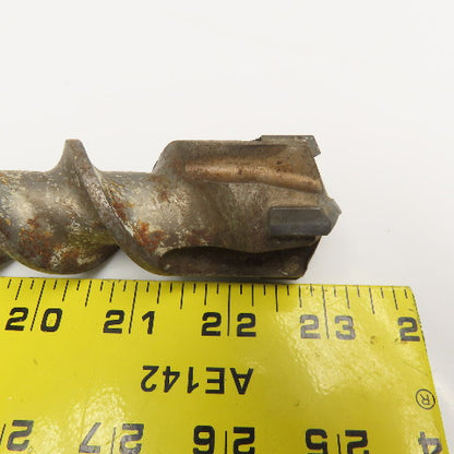 1-1/2" Rotary Hammer Drill Bit 4 Point Carbide 17" Depth 18mm SDS-MAX Shank