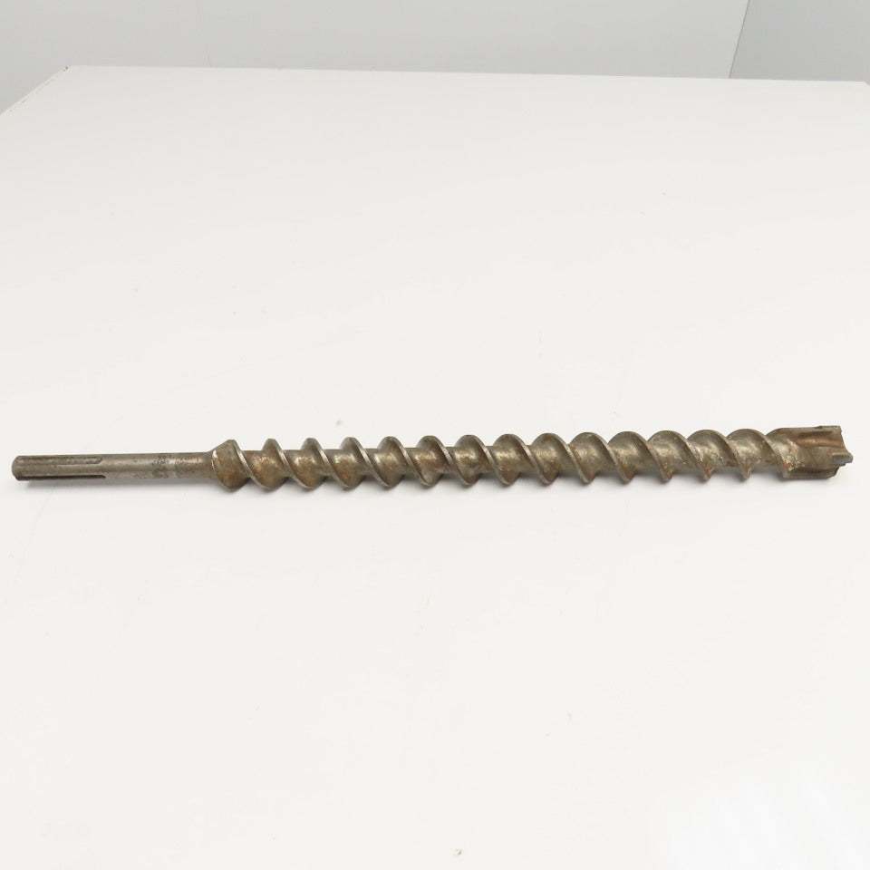1-1/2" Rotary Hammer Drill Bit 4 Point Carbide 17" Depth 18mm SDS-MAX Shank