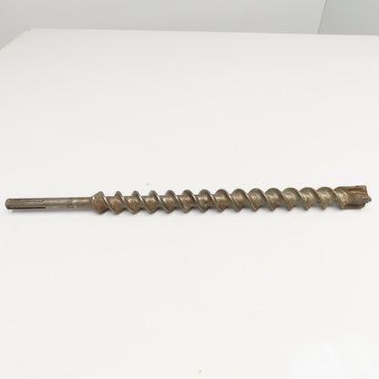 1-1/2" Rotary Hammer Drill Bit 4 Point Carbide 17" Depth 18mm SDS-MAX Shank