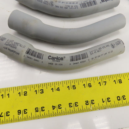 Carlon 3/4" PVC SCH40 Conduit 45° Deg Elbow Bell x Slip Ridgid Lot Of 11