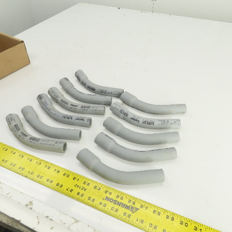 Carlon 3/4" PVC SCH40 Conduit 45° Deg Elbow Bell x Slip Ridgid Lot Of 11