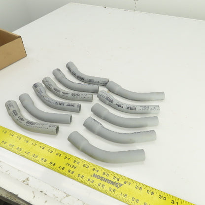Carlon 3/4" PVC SCH40 Conduit 45° Deg Elbow Bell x Slip Ridgid Lot Of 11