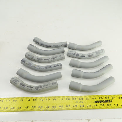 Carlon 3/4" PVC SCH40 Conduit 45° Deg Elbow Bell x Slip Ridgid Lot Of 11