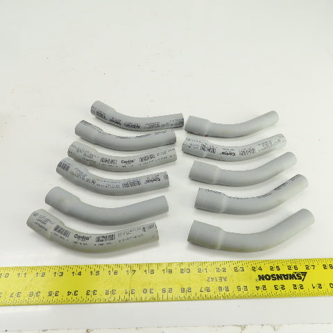 Carlon 3/4" PVC SCH40 Conduit 45° Deg Elbow Bell x Slip Ridgid Lot Of 11