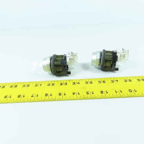 Eaton HT8A Black Momentary Contact Push Button Switches 600V Lot Of 2