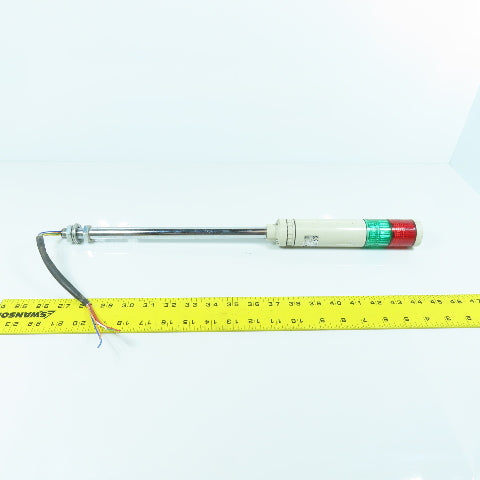 Patlite LCE-02 Red & Green Signal Stack Light 24V AC/DC